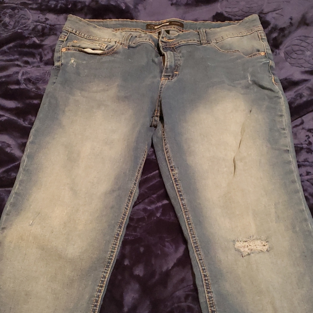 Faded/ Distressed Jeans